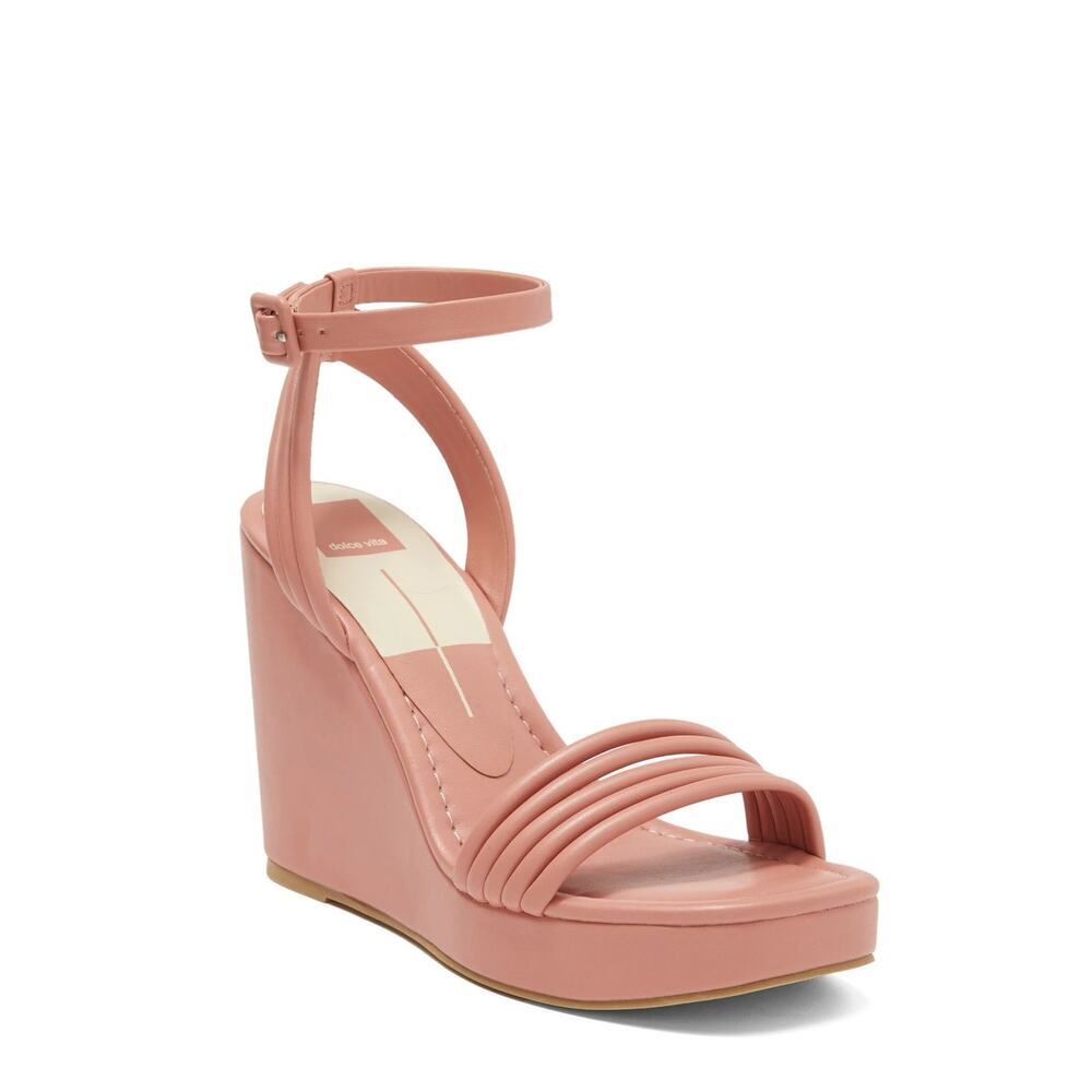 Dolce Vita Aliza Platform Wedge Sandal in Light Pink Stella Size 11